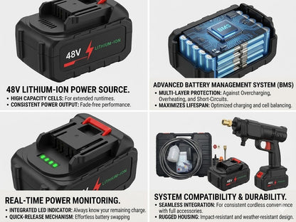 48V Lithium Battery | 2.4Ah with Charger