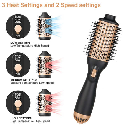 Ebooine 4-in-1 Hair Dryer Brush